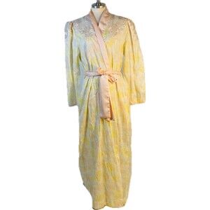 Vintage Natori by Neiman Marcus Cotton Robe sz M